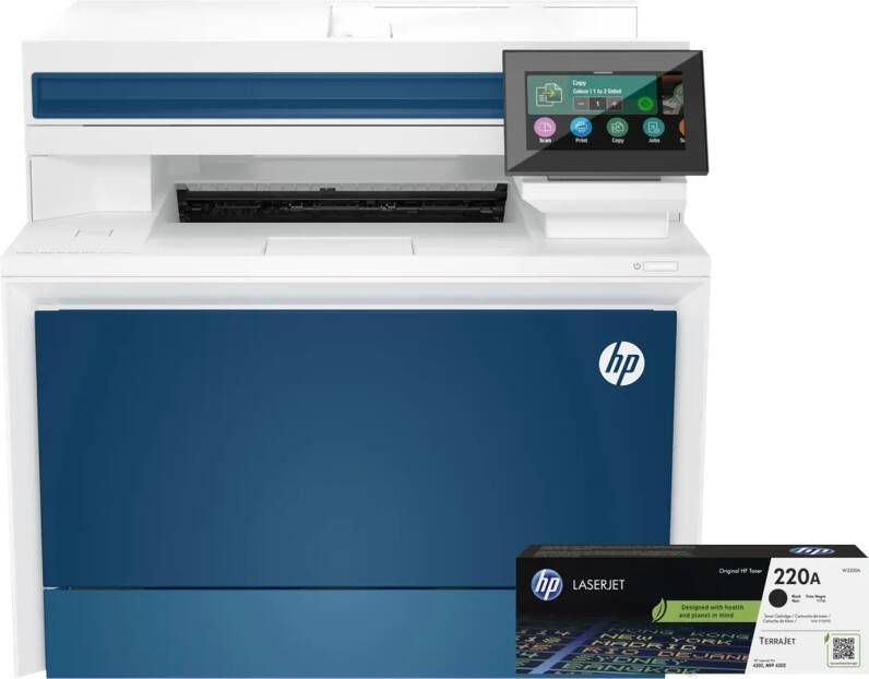 HP Color LaserJet Pro MFP 4302fdw + 1 extra zwarte XL toner