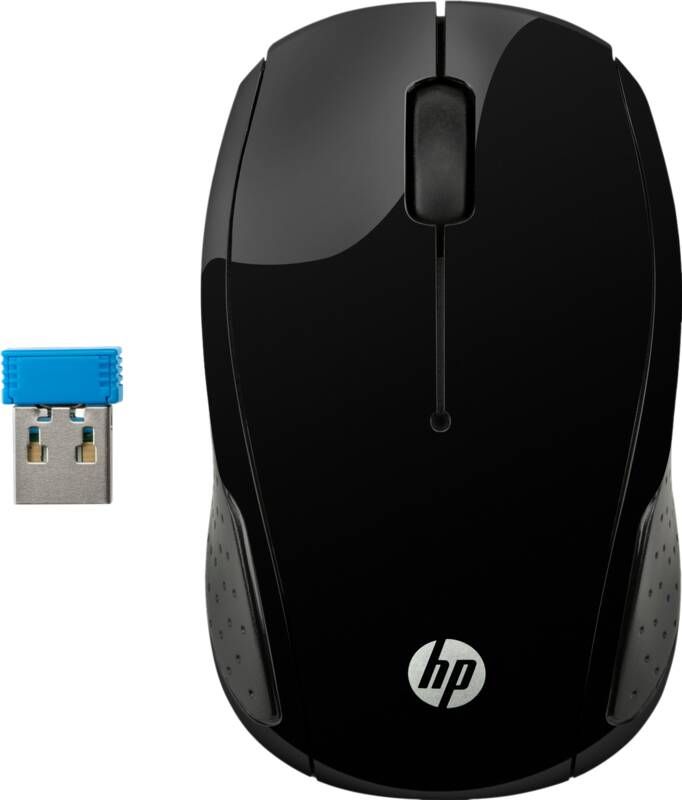 HP 200 Black Wireless Mouse | Muizen | Computer&IT Randapparatuur | X6W31AA