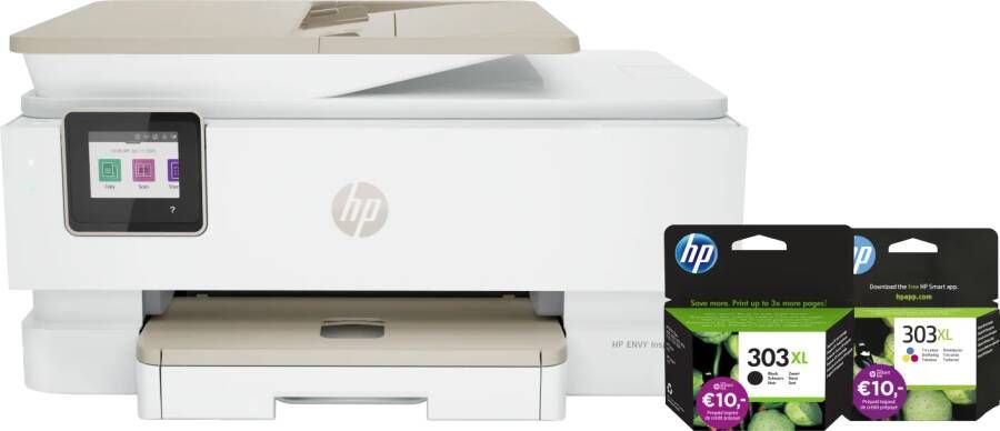HP ENVY Photo Inspire 7924e + 1 set extra XL cartridges