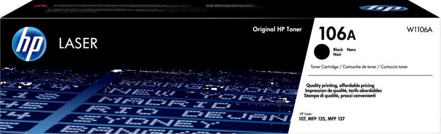 HP 106A Toner Zwart