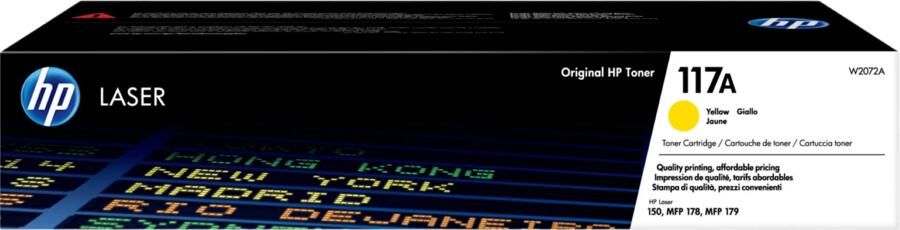HP 117A Inktcartridge Geel | Cartridges&Toners | Computer&IT Printen&Scannen | 0193424172825