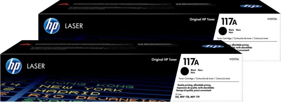 HP 117A Toner Zwart Duo pack