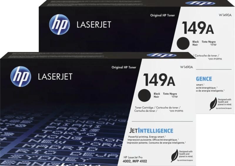 HP 149A LaserJet Toner Zwart (2 stuks)