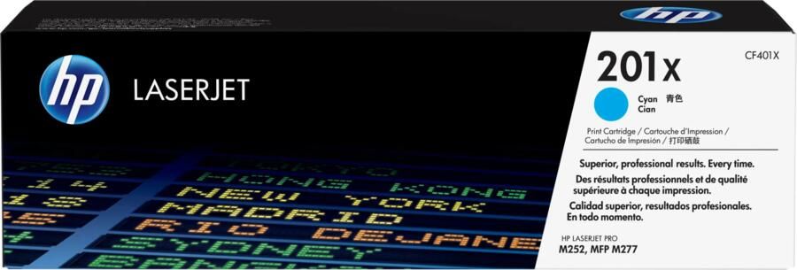 HP Toner CF 401 X cyan No. 201 X | Cartridges&Toners | Computer&IT Printen&Scannen | CF401X