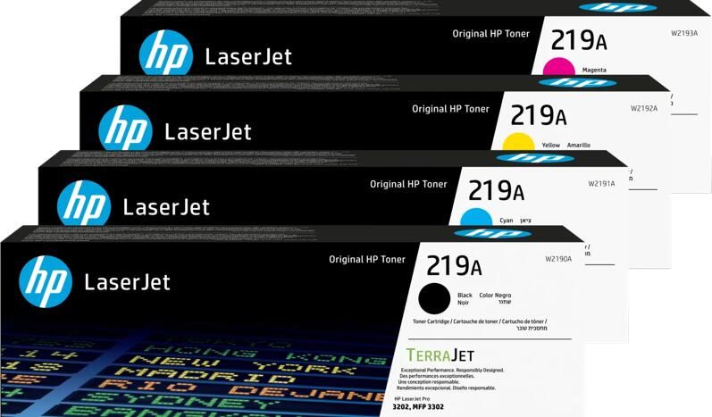 HP 219A LaserJet Toner Combo Pack