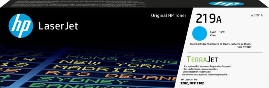 HP 219A Toner Cyaan