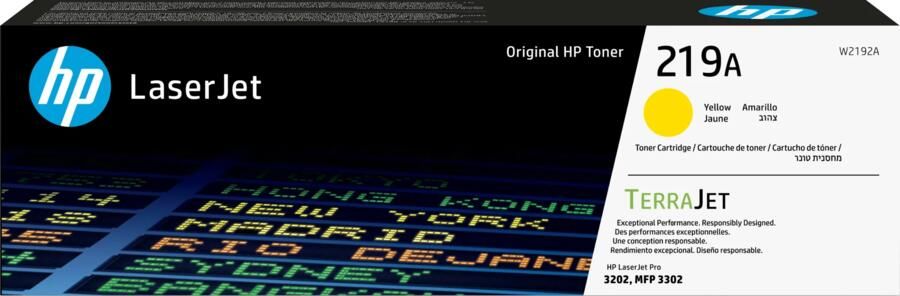 HP 219A Toner Geel