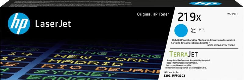 HP 219X LaserJet XL Toner Cyaan