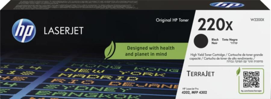 HP 220X Toner Zwart XL
