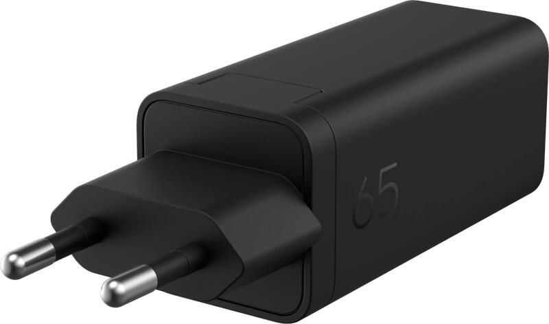 HP 65W GaN Wall Charger oplader Zwart