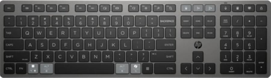 HP 720 Dual-Mode Draadloos Toetsenbord QWERTY
