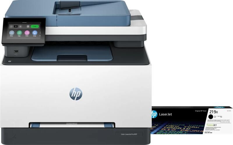 HP Color LaserJet 3302fdw + 1 extra zwarte XL toner