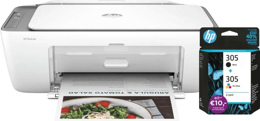 HP DeskJet 2820e + 1 set extra cartridges