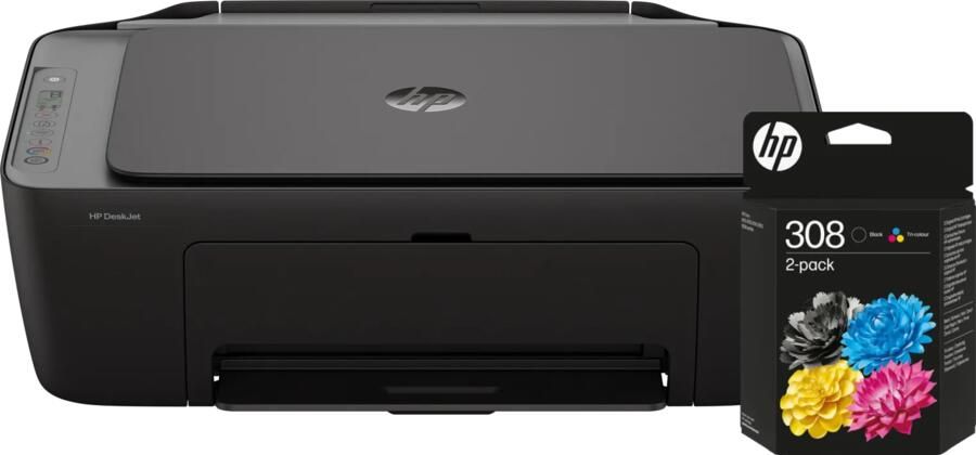 HP DeskJet 2920 All-in-One + 1 set extra cartridges