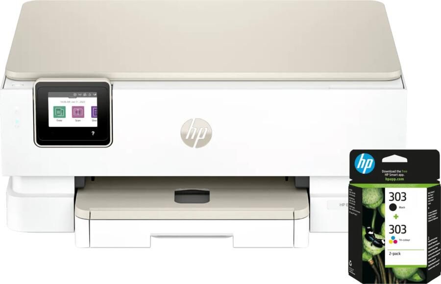 HP Envy Photo 7234 All-in-One + 1 set extra cartridges