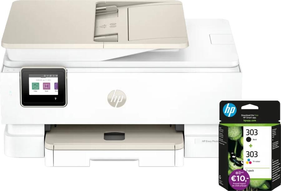 HP Envy Photo 7934 All-in-One + 1 set extra cartridges