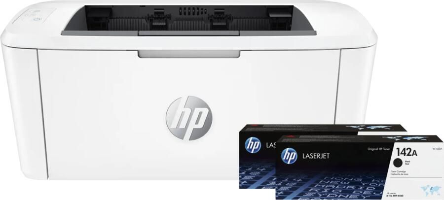 HP LaserJet M110w + 2 extra zwarte toners