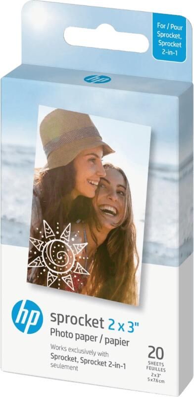 HP Sprocket ZINK Fotopapier 20 Pack