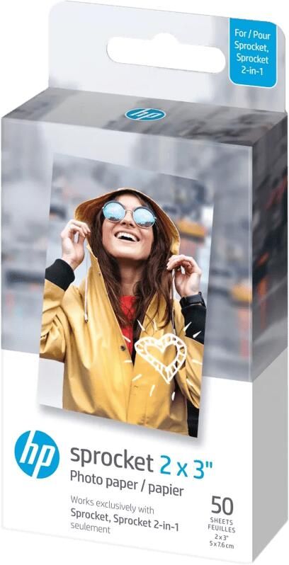 HP Zink Paper 50 Pack 2x3 | Papier | 0190781150527