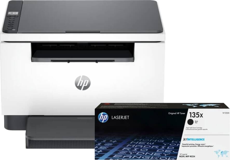 HP LaserJet M234d + 1 extra zwarte XL toner