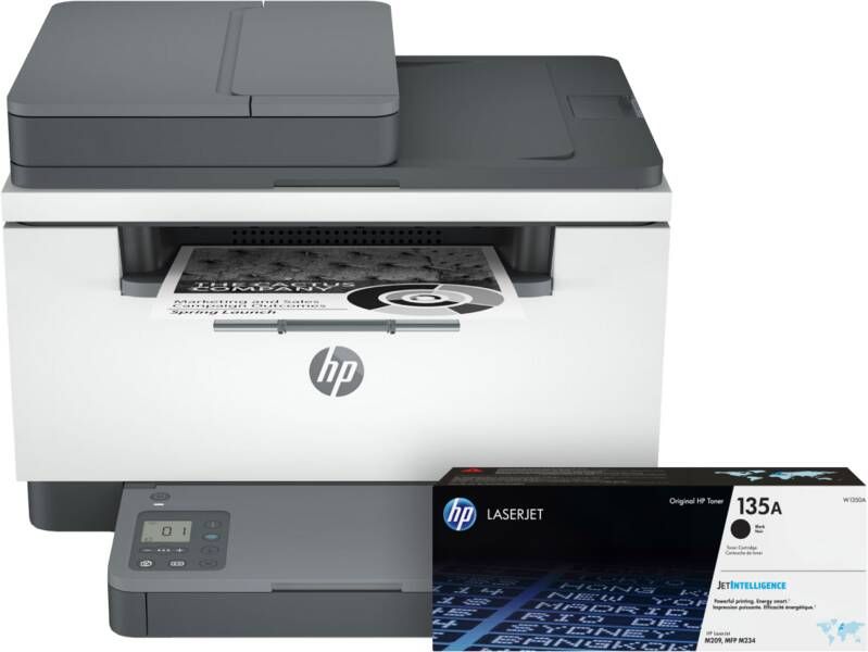 HP LaserJet MFP M234sdw + 1 extra zwarte toner