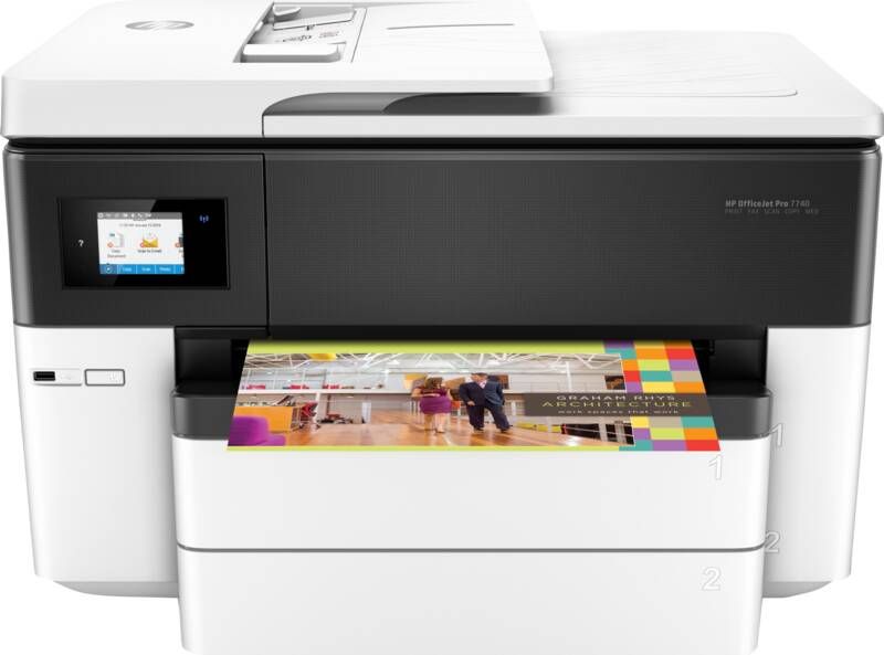 HP All-in-oneprinter OfficeJet Pro 7740 All-in-One + Instant inc compatibel