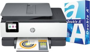 HP Officejet Pro 8022e + 500 vellen A4 papier