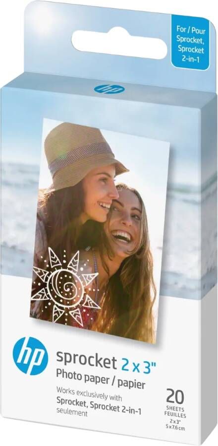 HP Sprocket ZINK Fotopapier 20 Pack