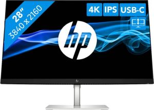 HP U28 4K HDR Monitor Zilver