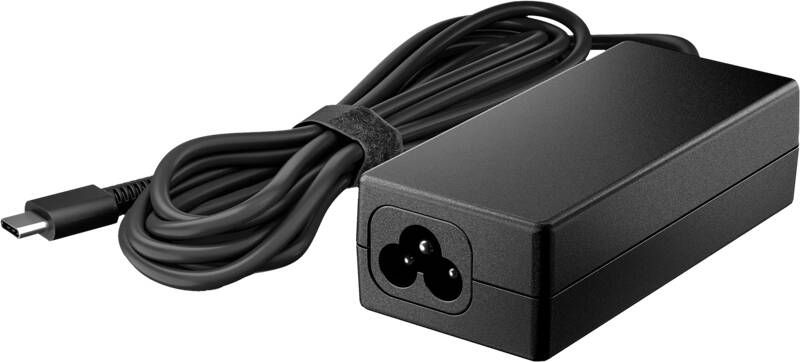 HP 45W USB-C AC Adapter EURO Voeding Zwart