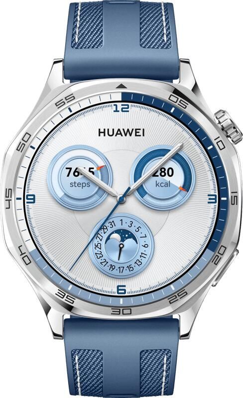 Huawei Watch GT5 Zilver Blauw 46mm