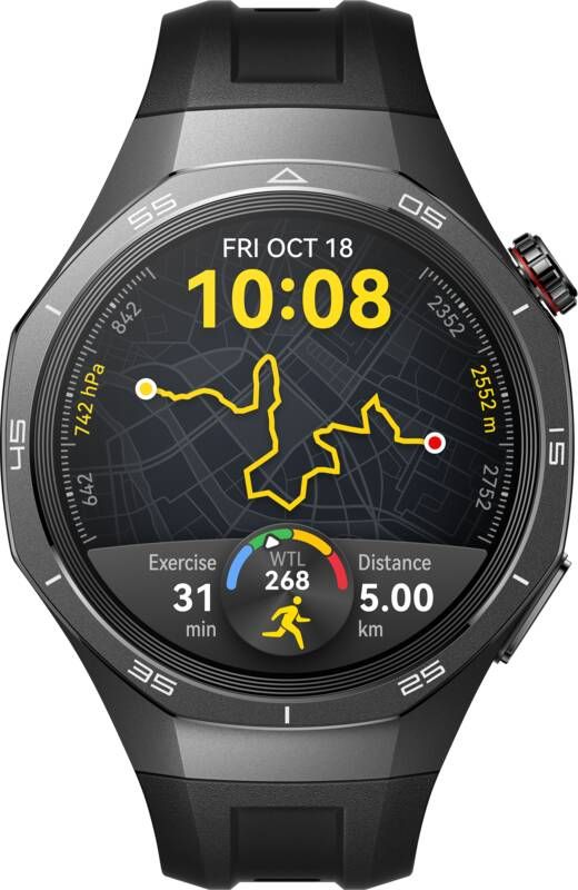 Huawei Watch GT5 Pro 46mm Grijs Zwart