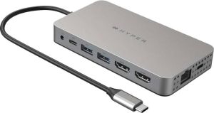 Hyper Drive Dual 4K HDMI 10-in-1 Docking Station voor Macbook