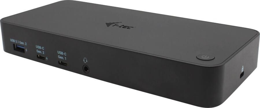 I-tec 4K Triple Monitor Docking Station 100W