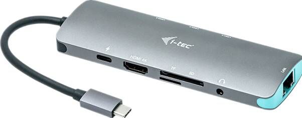 I-Tec USB-C Metal Nano Docking Station 4K HDMI LAN