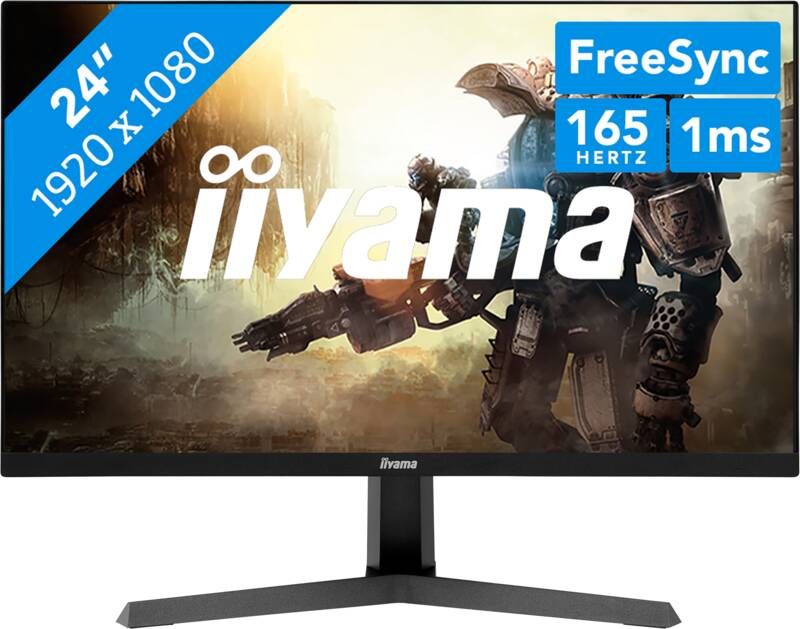 Iiyama Gaming-monitor G-MASTER G2470HSU-B1 61 cm 24 " Full HD