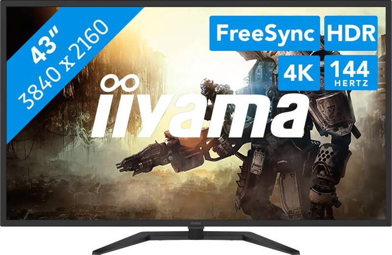 Iiyama G-Master G4380UHSU-B1 Red Eagle | Gaming monitoren | Computer&IT Monitoren | 4948570118526