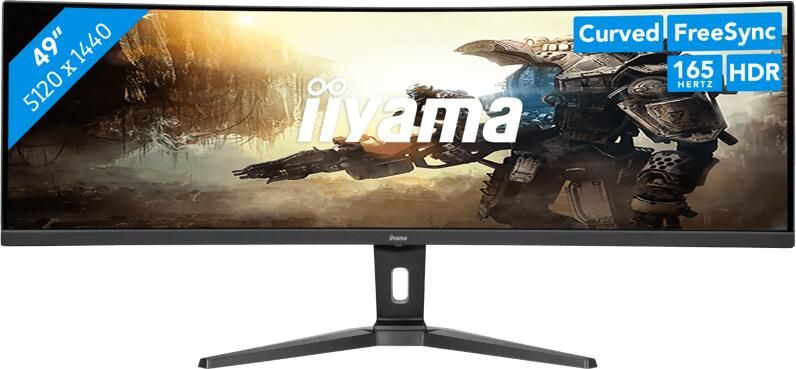 Iiyama G-Master GCB4580DQSN-B1 Red Eagle Curved | Quad HD Monitoren | Computer&IT Monitoren | 4948570122264