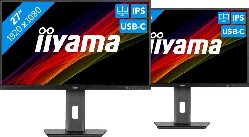 Iiyama Prolite XUB2797HSN-B2 Duo Pack