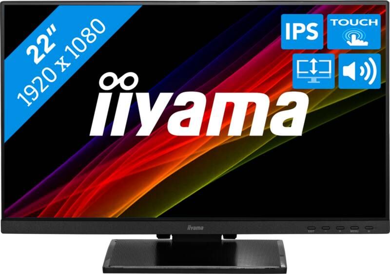 Iiyama ProLite T2254MSCB1AG | Monitoren met ecocheques | Computer&IT Monitoren | 4948570121212