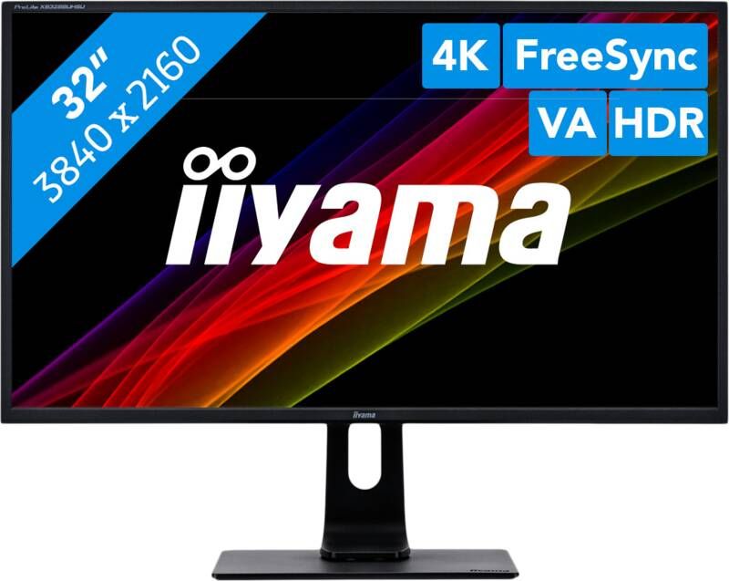 Iiyama Gaming-monitor Polite XB3288UHSU-B1 81 3 cm 31 5" 4K Ultra HD