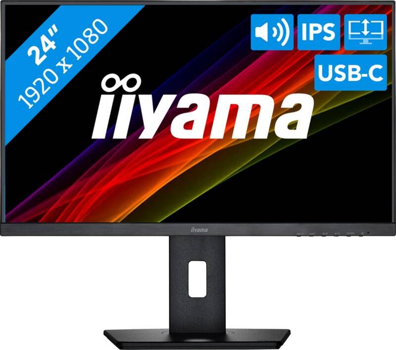 Iiyama XUB2492HSC-B5 | Monitoren met ecocheques | 4948570121762