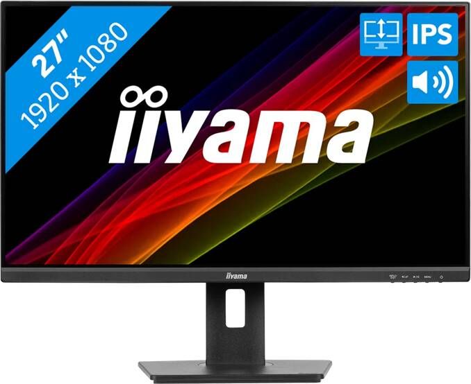Iiyama ProLite XUB2763HSU-B1 | Monitoren met ecocheques | 4948570123780