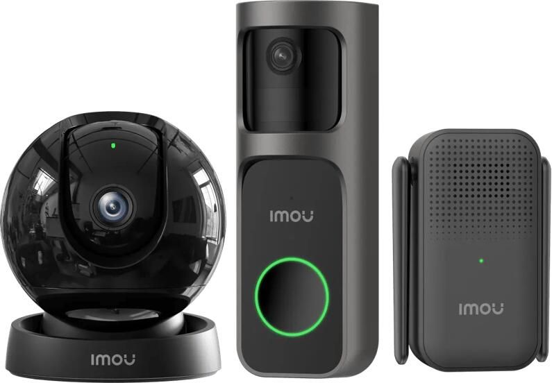 IMOU Rex 3D (3K) + 2S Video Doorbell Kit