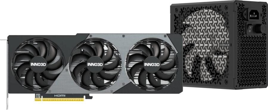 Inno3d GeForce RTX 5080 X3 16GB + Corsair RM850x