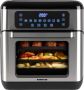 Inventum GF1200HLD Airfryer oven Hetelucht friteuse 12 liter 8 programma's 5 accessoires 80 tot 200°C 1500 watt Zwart RVS - Thumbnail 1