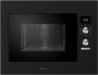 Inventum IMC6132FZWA Inbouw combi-oven Hetelucht Magnetron Grill 32 liter 45 cm hoog Tot 220°C Zwart RVS - Thumbnail 1