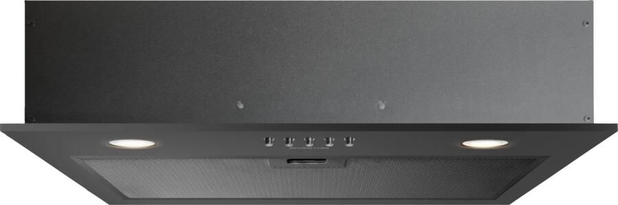 Inventum AKI6005ZWA Inbouw afzuigkap 60 cm 340 m³ h 3 standen Zwart