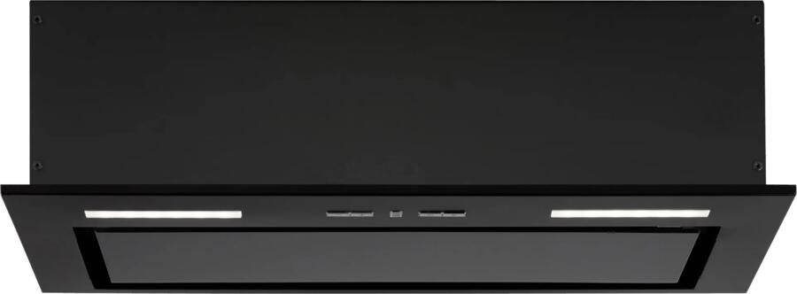 Inventum AKI6015ZWA Inbouw afzuigkap 60 cm 635 m³ h 4 standen Timer Energieklasse B Zwart