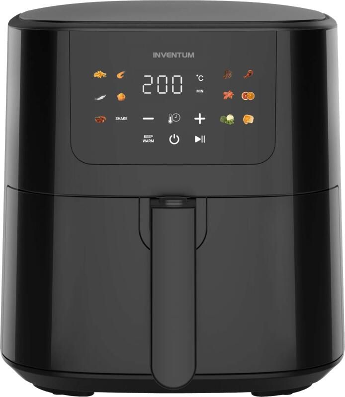 Inventum airfryer GF501HLDB 5 liter zwart